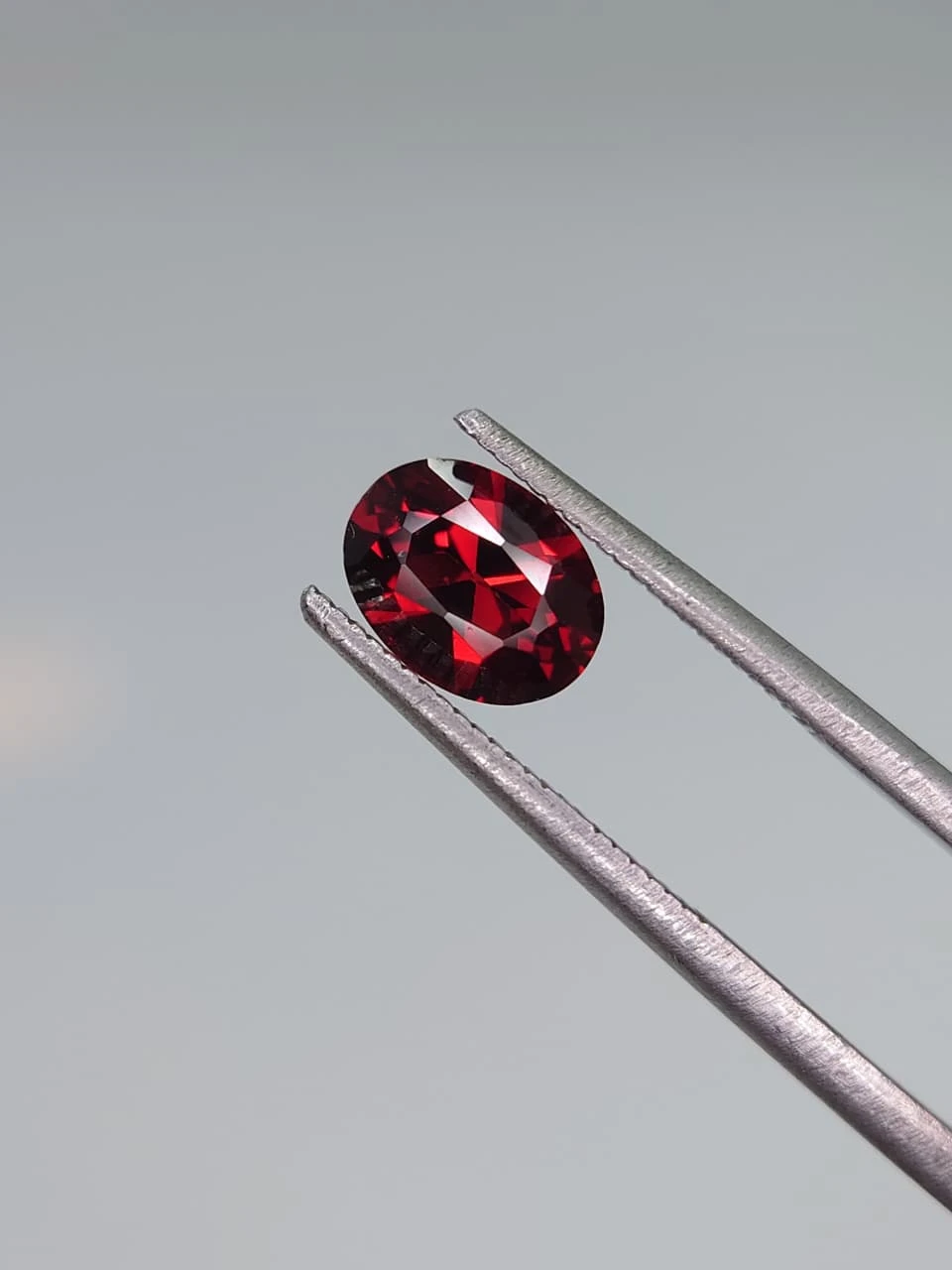 1.5ct Natural Red Malaya Garnet from Tanzania — view 4